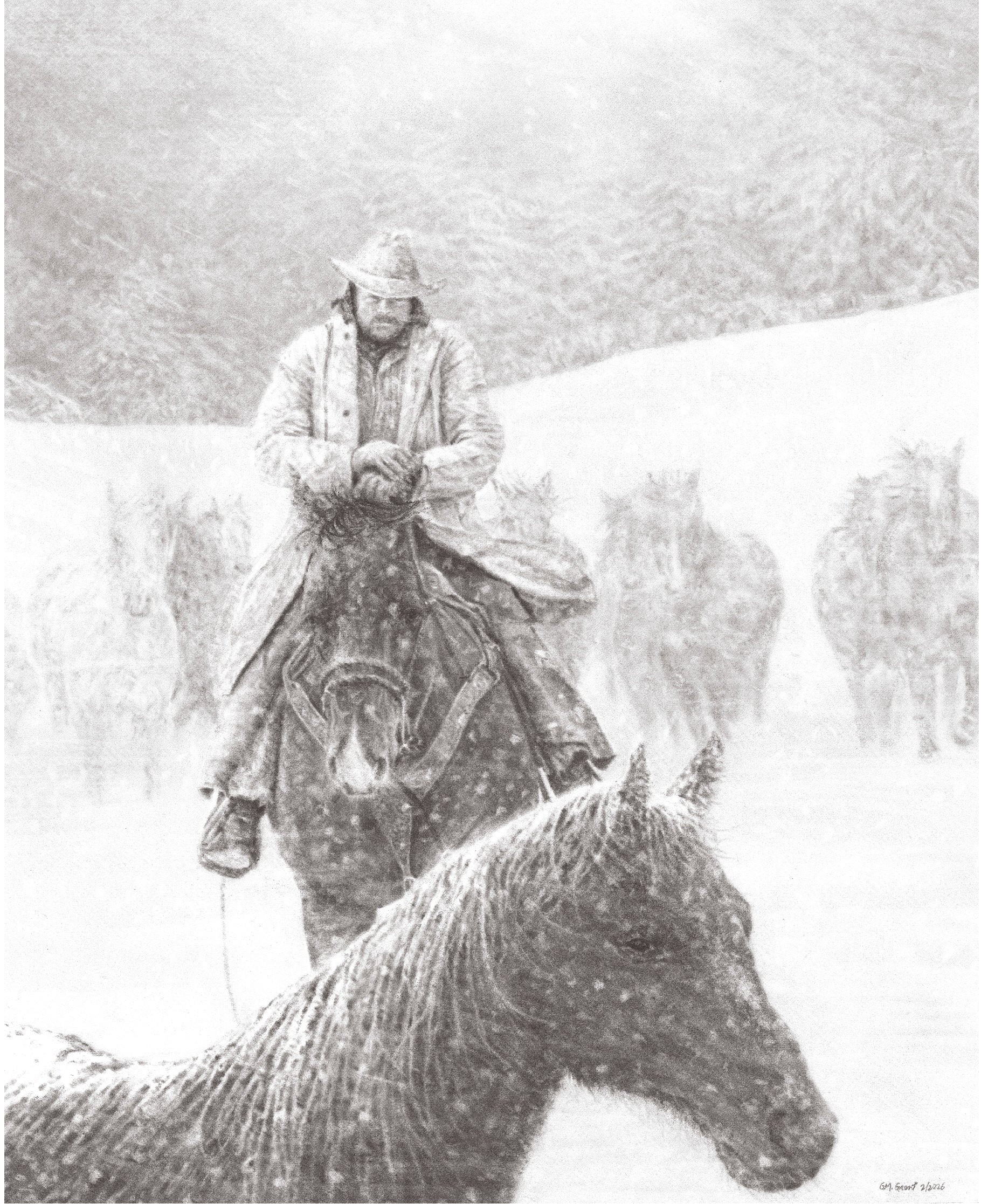 If It Weren't for the Wind – Open Range Western Art Studio